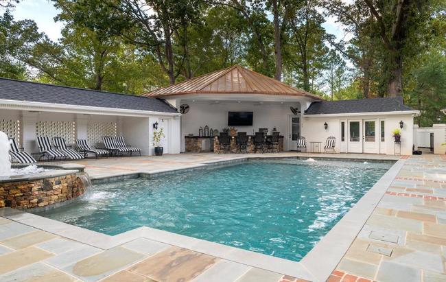 Photography for luxury pool builder