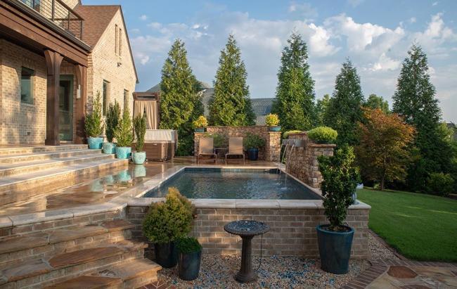 Photography for luxury pool builder