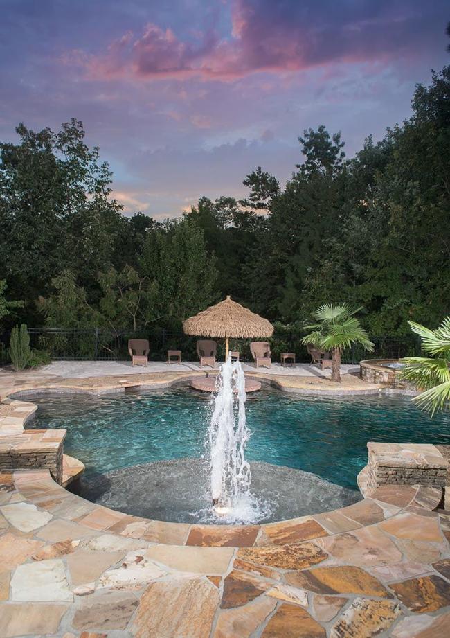 Photography for luxury pool builder