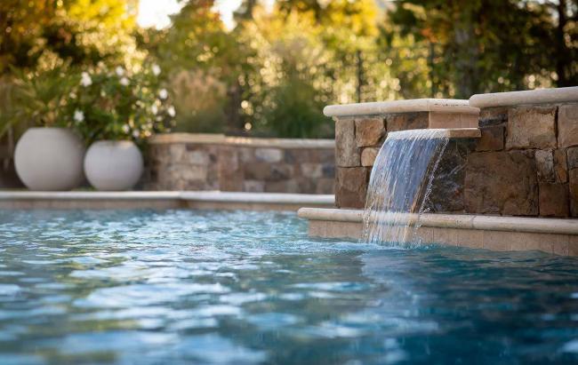 Photography for luxury pool builder