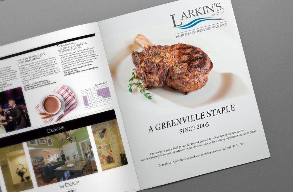 Food Photography for Larkin's on the River