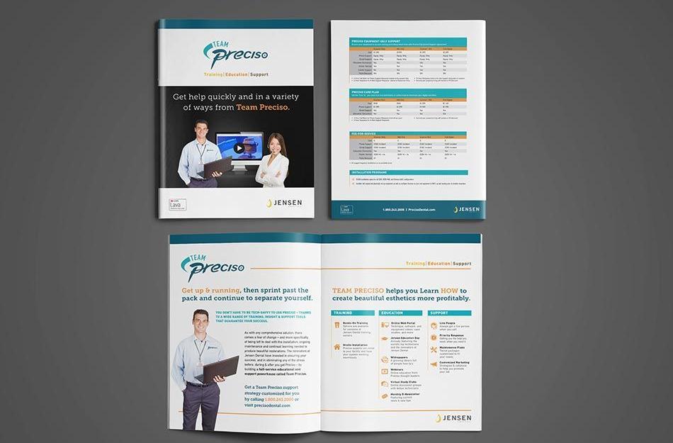 brochure for Preciso Digital Dentistry
